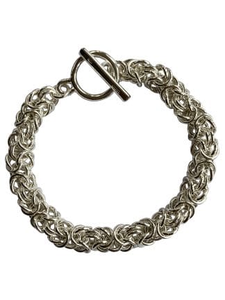 Silver Kings Chain Bracelet
