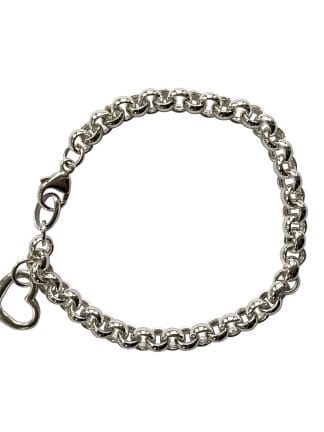 Silver Belcher Chain Bracelet